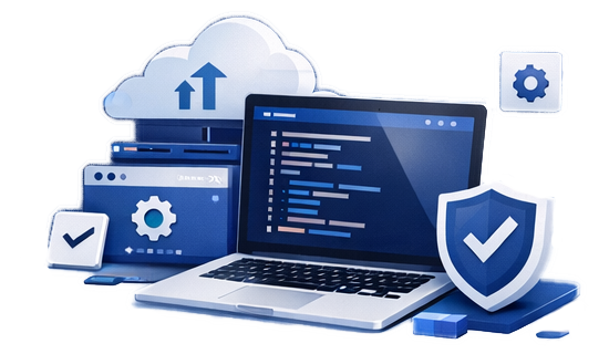 Illustration informatique - ordinateur