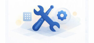 Illustration de maintenance et support technique